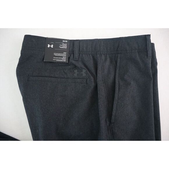 Under Armour 1347389 001 Men's Sz 34/32 Black MFO Match Play Vented Pants - Picture 7 of 9